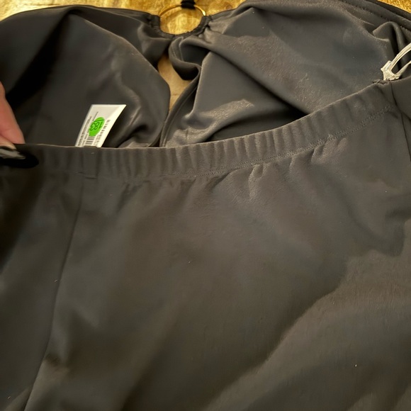 Speechless Women's Black Ring-Tie Halter Dress Plus Size 20W NEW NWT - Picture 9 of 10